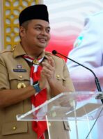 Kemas Faried Alfarelly resmi terpilih sebagai Ketua Kwartir Cabang (Kwarcab) Gerakan Pramuka Kota Jambi
