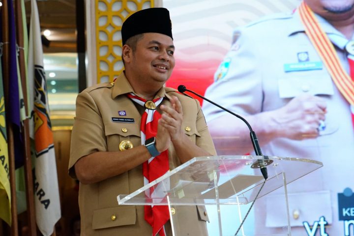 Kemas Faried Alfarelly resmi terpilih sebagai Ketua Kwartir Cabang (Kwarcab) Gerakan Pramuka Kota Jambi